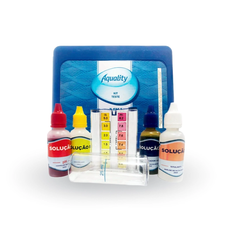 Kit Comparador Cloro/pH e Alcalinidade