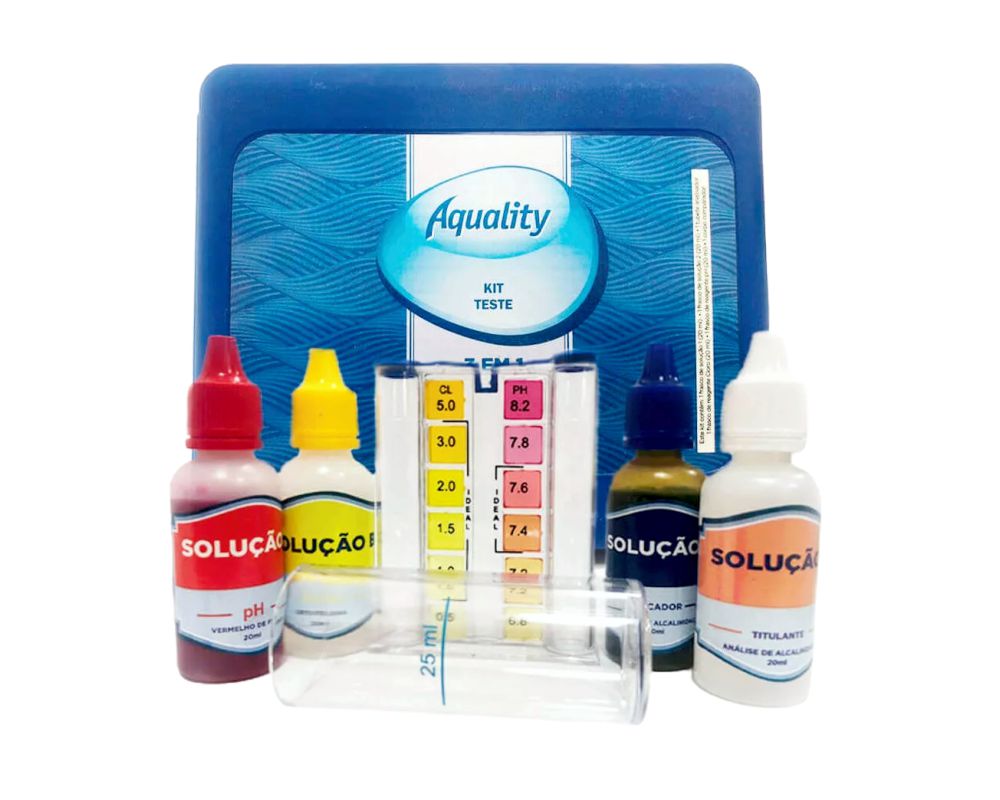 Kit Comparador Cloro/pH e Alcalinidade